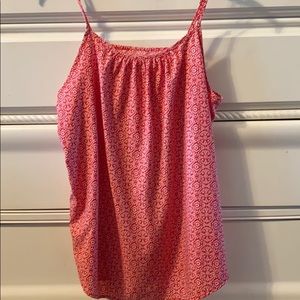 Red and white nice tank top